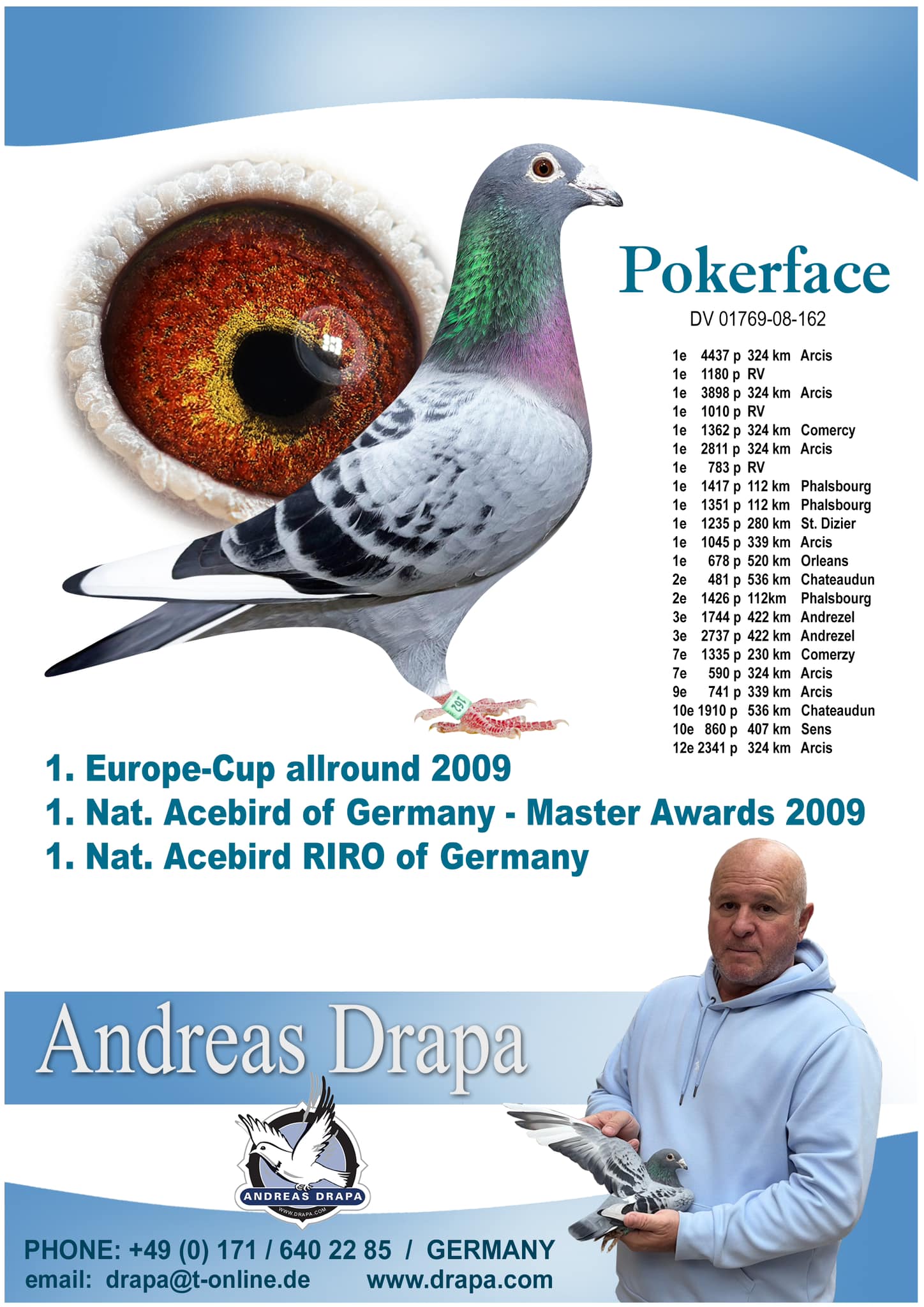 DV01769-23-1071 DİŞİ / ANDREAS DRAPA DEDESİ POKERFACE ANNE HATTI PORSCHE 911